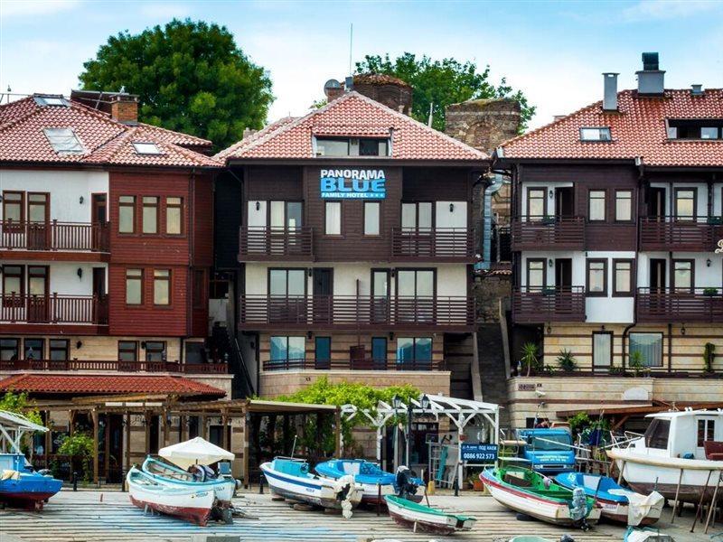 Panorama Blue Family Hotel And Free Parking Nesebar Exterior foto